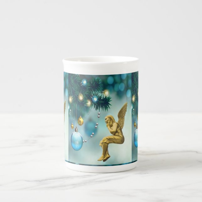Caneca de Natal, Anjo de Natal, Feliz Natal (Frente)