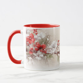Caneca de Natal Caprichosa Cardinal
