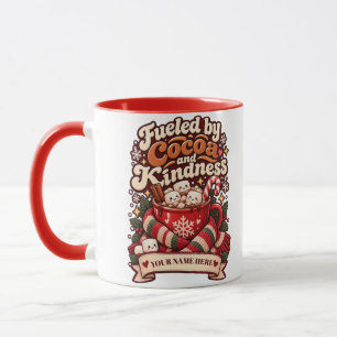 Caneca de Natal da Era da Professora Aconchegante