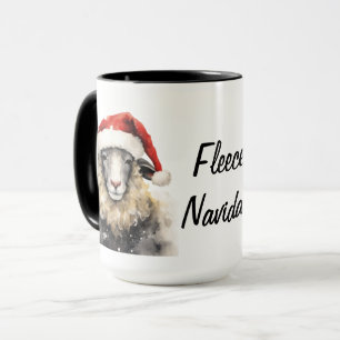 Caneca de Natal da Flece Navidad