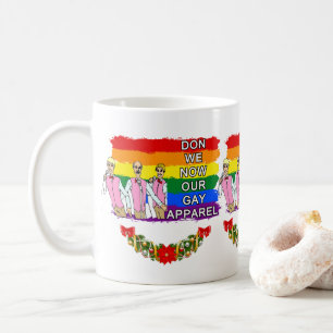 Caneca de Natal de Coro gay