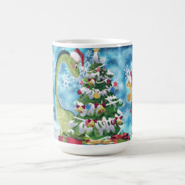 Caneca de Natal Dino