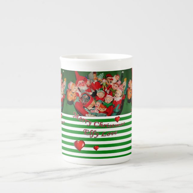 Caneca de Natal, Elf, Feliz Natal (Frente)