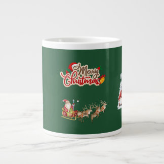 Caneca de Natal feliz, Papai Noel