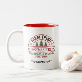 Caneca de Natal Festiva Personalizada