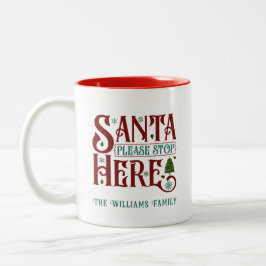Caneca de Natal Festiva Personalizada