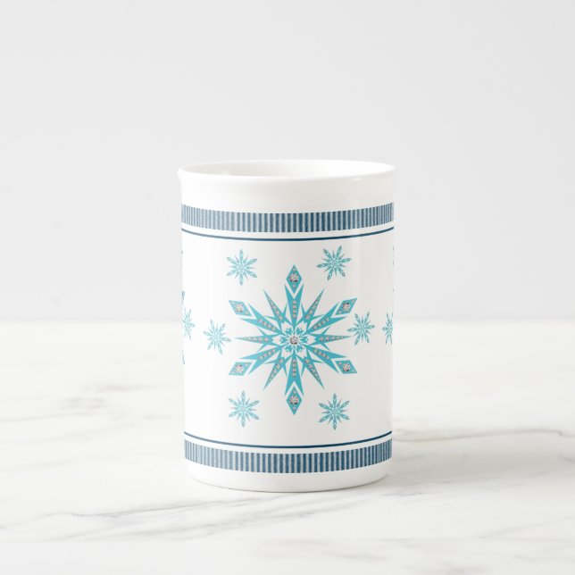 Caneca de Natal, Floco de Neve (Frente)