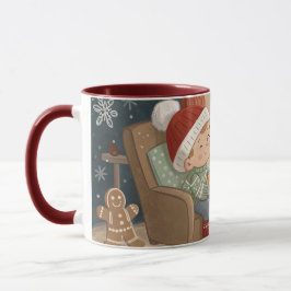 caneca de natal fofa
