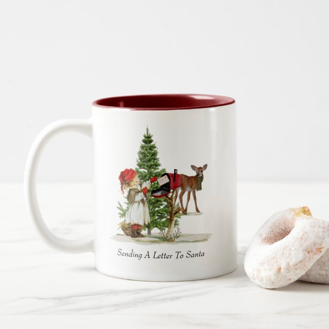 Caneca de Natal/Inverno (Com Donut)