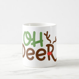 Caneca de Natal: Oh Veado