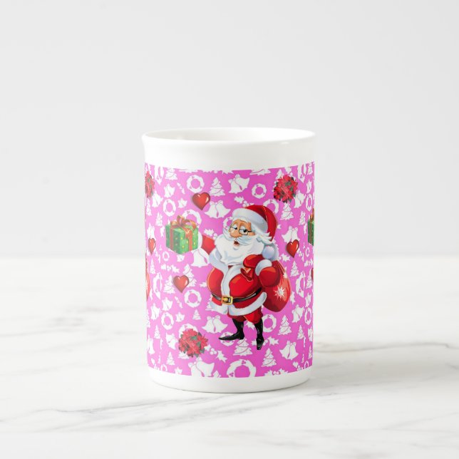Caneca de Natal, Papais noeis (Frente)