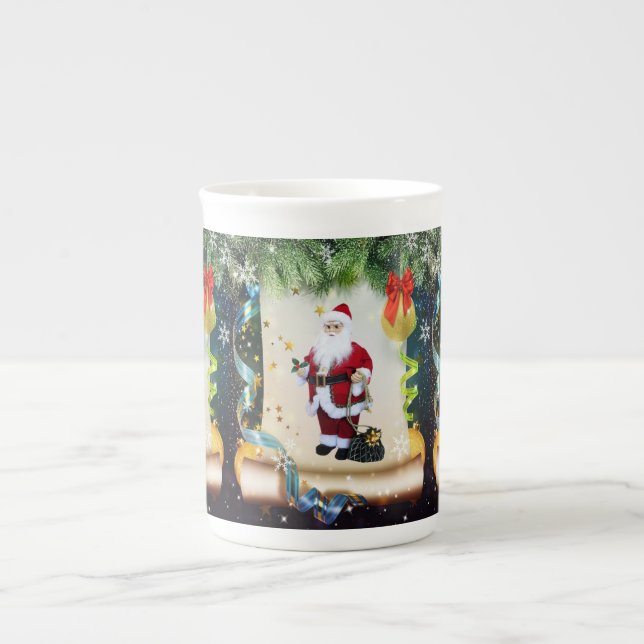 Caneca de Natal, Papais noeis (Frente)