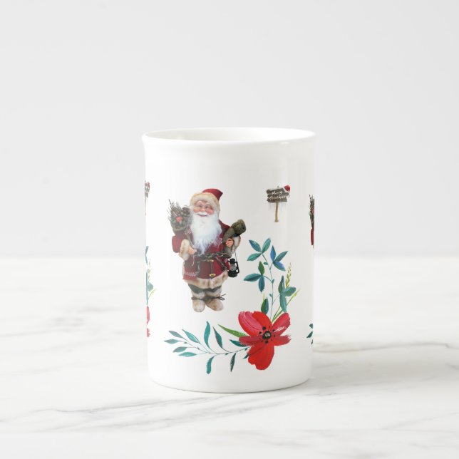 Caneca de Natal, Papais noeis (Frente)