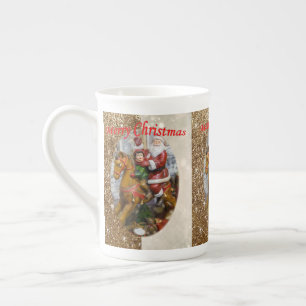 Caneca de Natal, Papais noeis, Feliz Natal