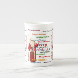 Caneca de Natal, Papais noeis, Feliz Natal