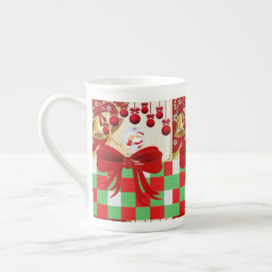 Caneca de Natal, Papais noeis, Feliz Natal