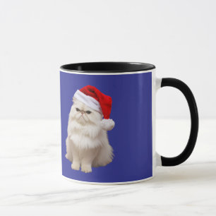 Caneca de Natal Persa Branca