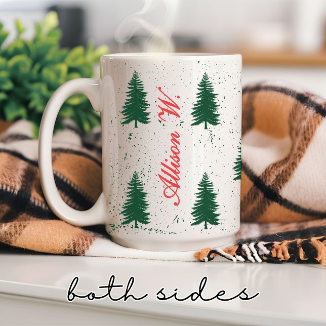 Caneca de Natal Personalizada para Mulheres, Homen (Christmas vibes mug, holiday coffee mug, custom Christmas mug, personalized Christmas mug for women,)