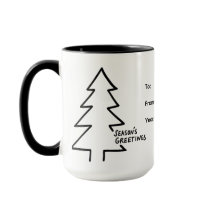 Caneca de Natal Personalizada – Saudações da Época