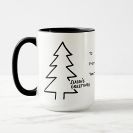 Caneca de Natal Personalizada – Saudações da Época