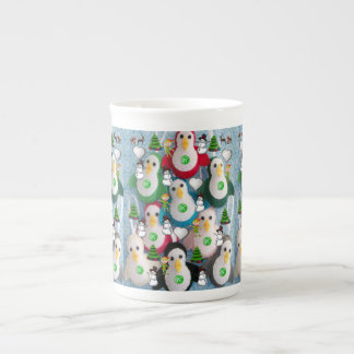 Caneca de Natal, Pinguim, Feliz Natal