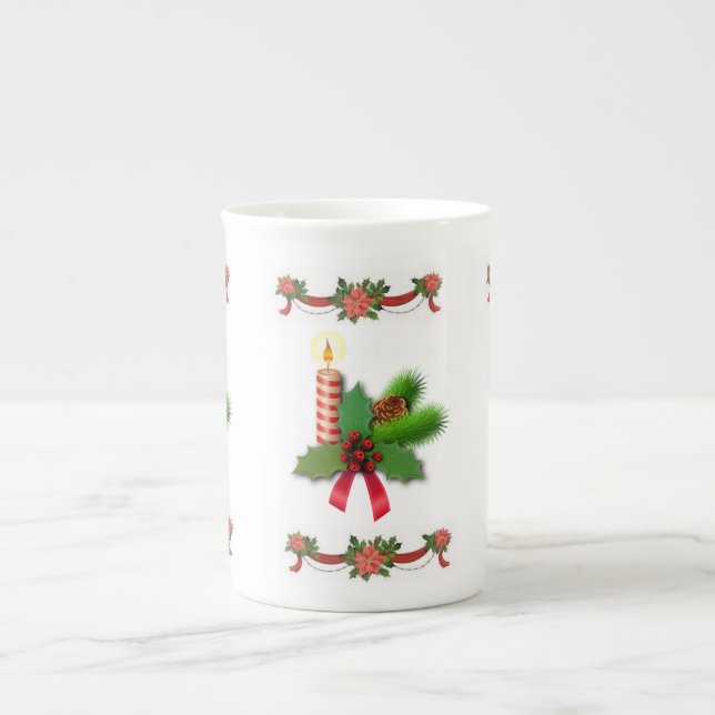 Caneca de Natal, Vela de Natal (Frente)