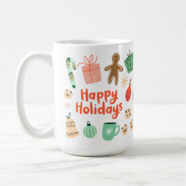 Caneca de Natal Whimsical