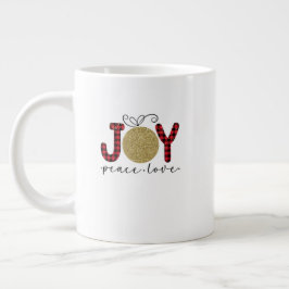Caneca de Natal – Xícara de Cacau e Café com Brilh