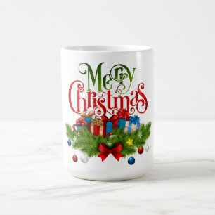 Caneca de Natal Xícara de Café Festiva de Férias