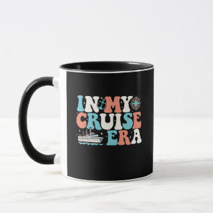 Caneca de Navio de Férias Náuticas Crucero Retro
