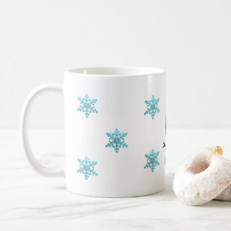 caneca de neve de inverno