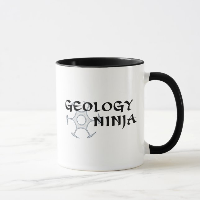 Caneca de Ninja da geologia (Direita)