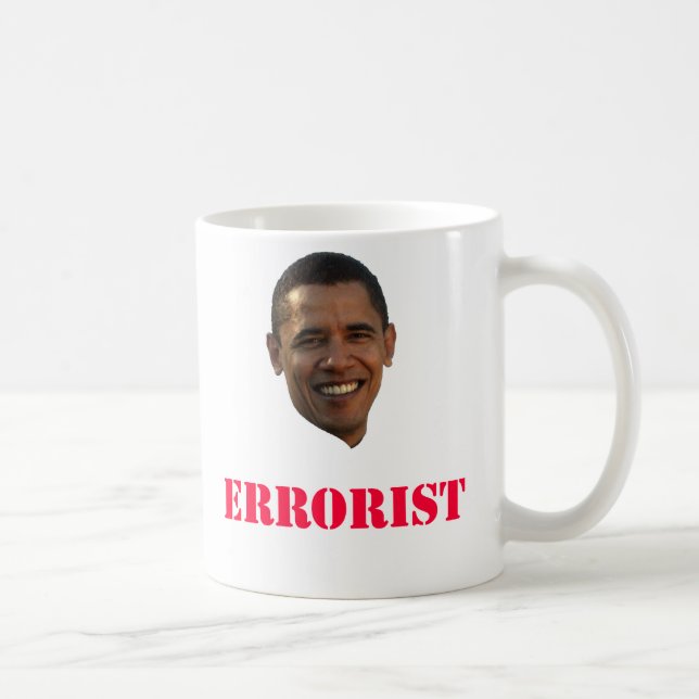 Caneca de Obama Errorist (Direita)