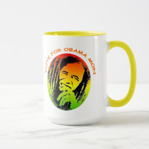 Caneca de Obama segunda-feira