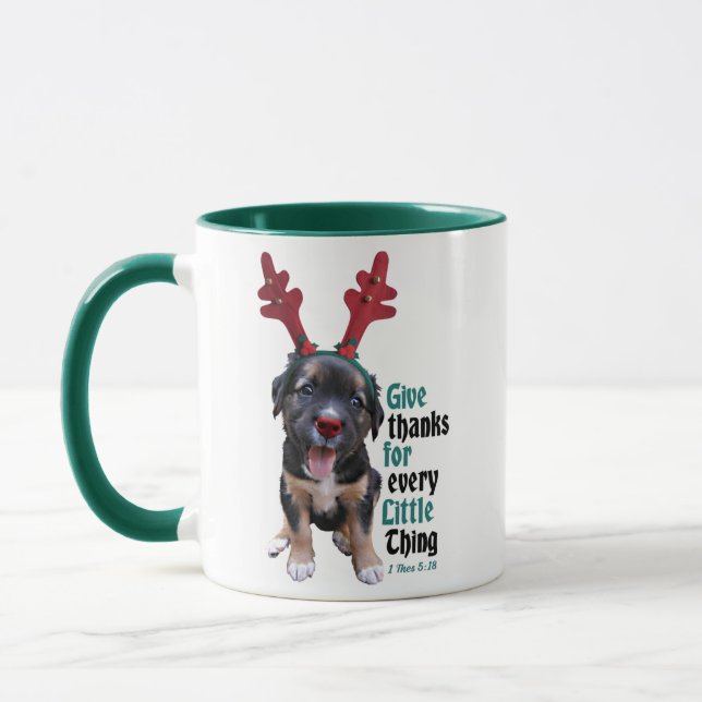 Caneca Dê Obrigados para cada coisinha (Esquerda)