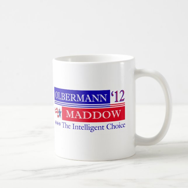 Caneca de Olbermann Maddow 2012 (Direita)