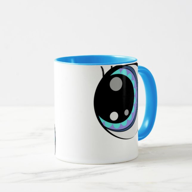 Caneca de Olhos (Frente Esquerda)