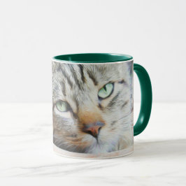 Caneca de Olhos Verdes