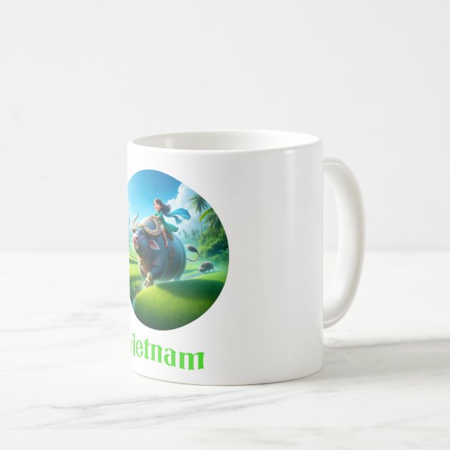 caneca de paisagem do Vietnã (Frente Esquerda)