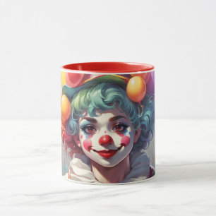 Caneca de Palhaço com Monograma Personalizado Desl