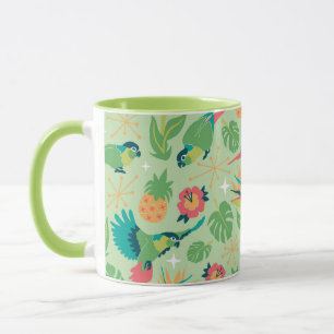 Caneca de Papagaio Tiki
