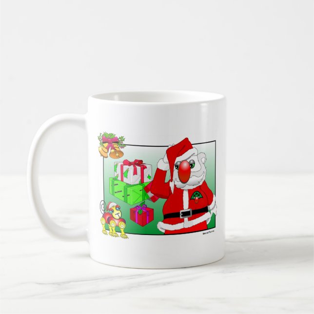 Caneca de Papai Noel (Esquerda)