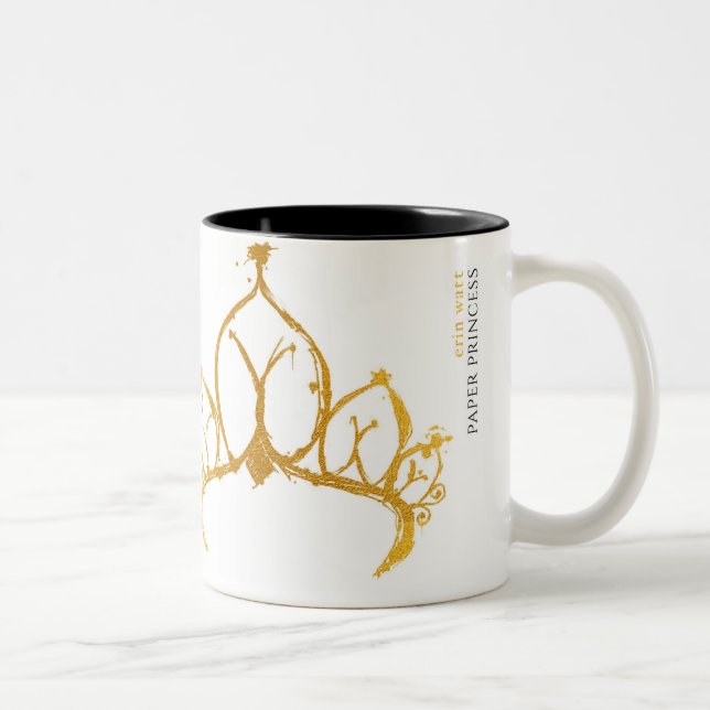 Caneca de papel da princesa com citações (Direita)