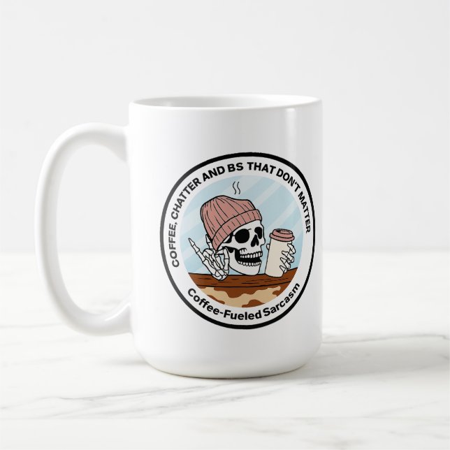Caneca de Papo de Café e Conversa Fiada (Esquerda)