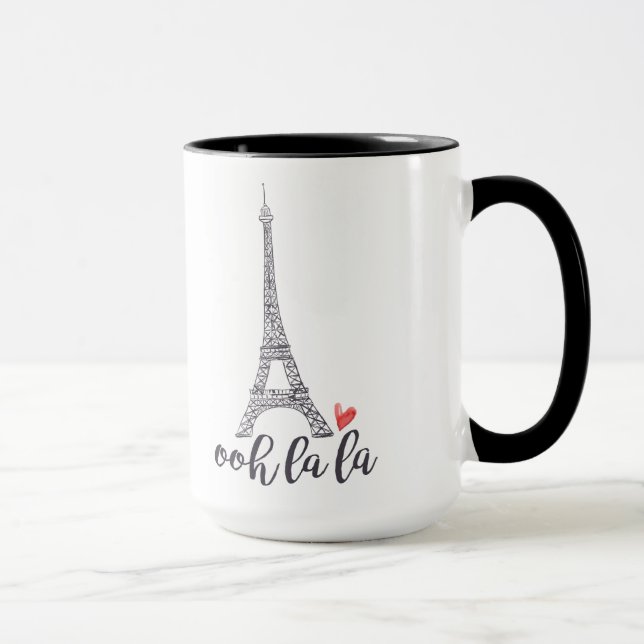 Caneca de Paris do la do la de Ooh (Direita)