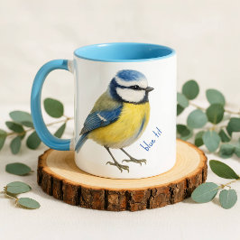Caneca de Pássaro Toutinegra-azul Presente para Am