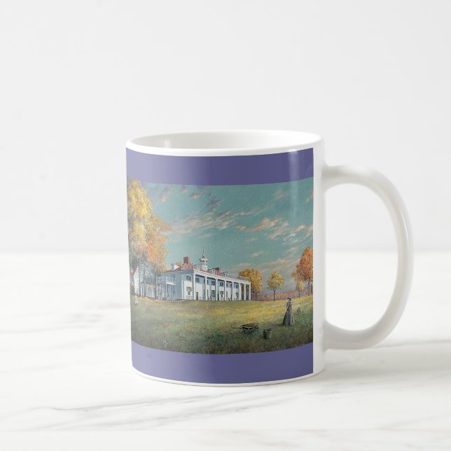 Caneca de Paul McGehee "outono em Mount Vernon" (Direita)