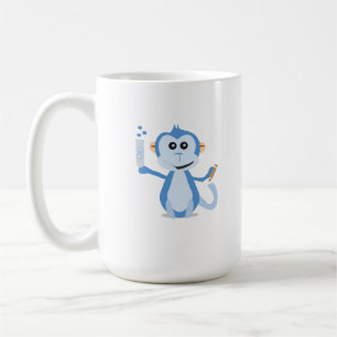 Caneca de PeerJ com macaco