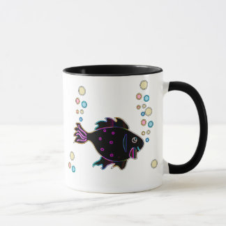 Caneca de Peixe-Neon