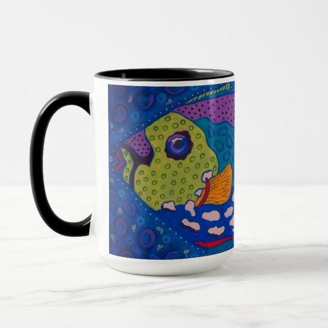 Caneca de Peixe Peixe-Demo (Esquerda)
